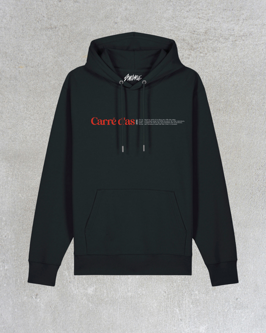 SWEAT A CAPUCHE COLLAB' ATPK CARRE D'AS